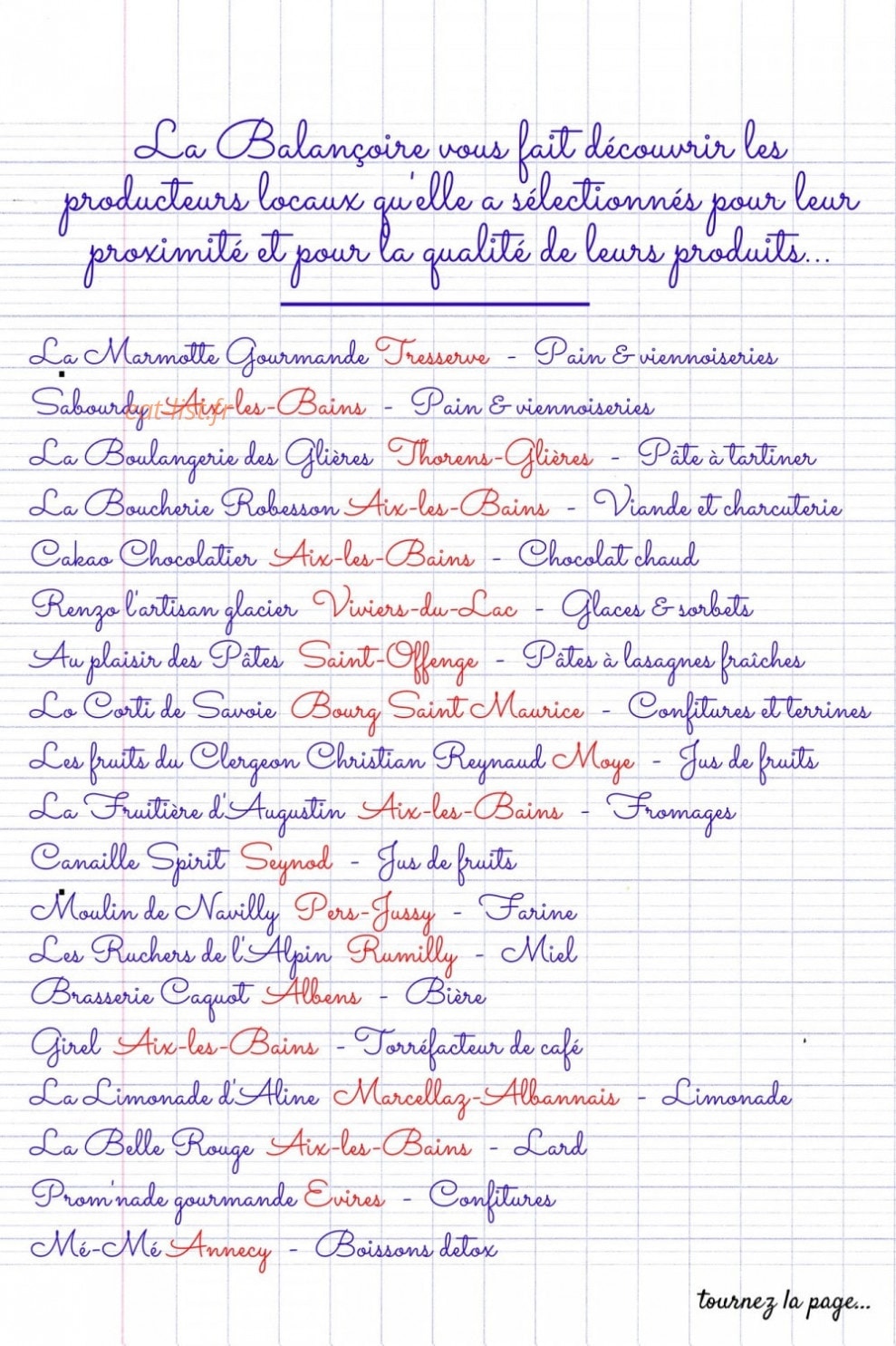 La balançoire — carte page 3