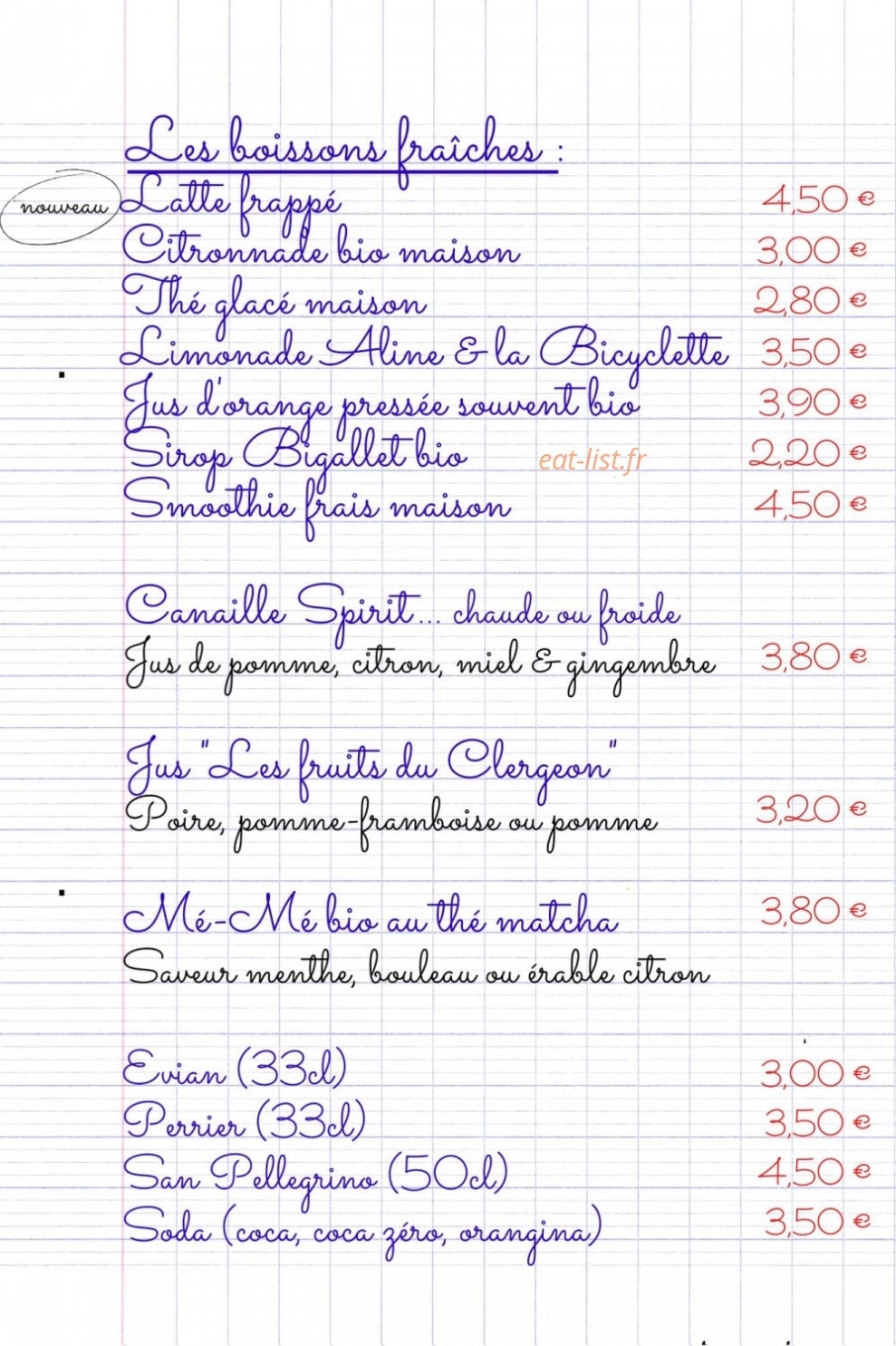 La balançoire — carte page 10