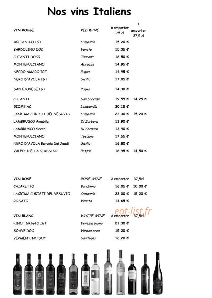 La Caravelle — carte page 5