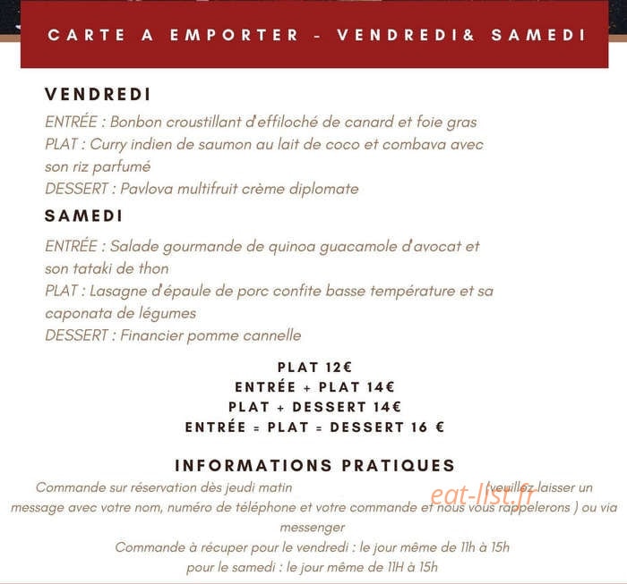 La Croisette — carte page 1