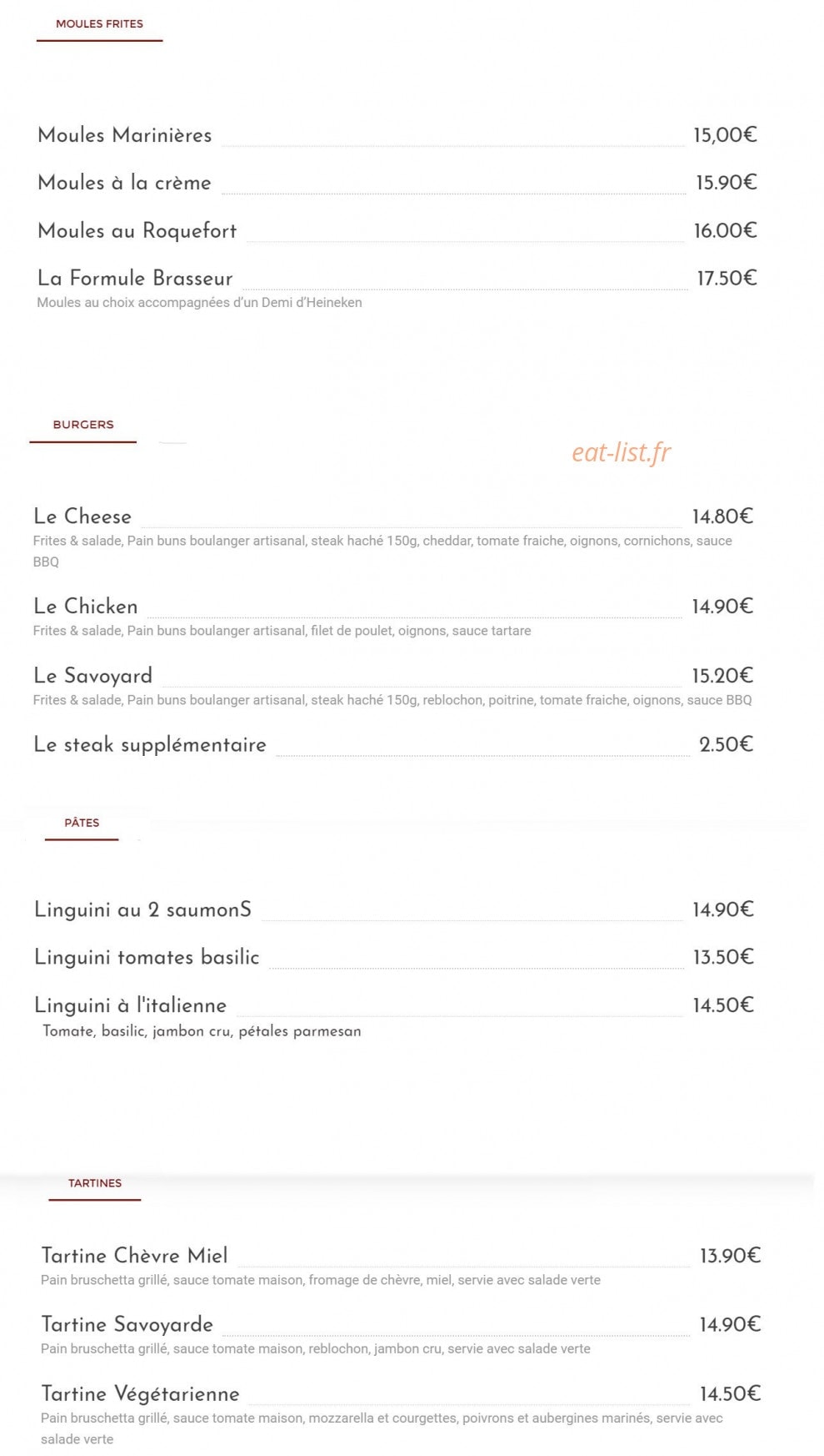 Le campa — carte page 6