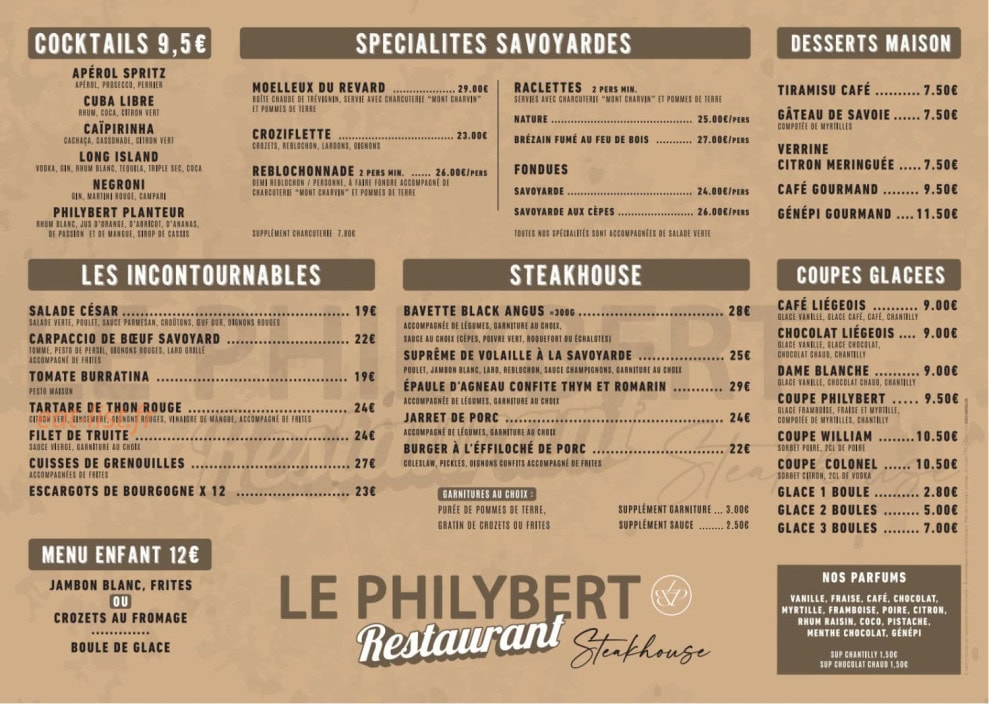 Le Philybert — carte page 1
