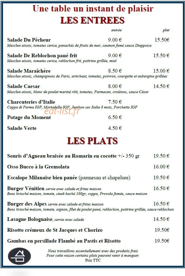 le riva — carte page 3