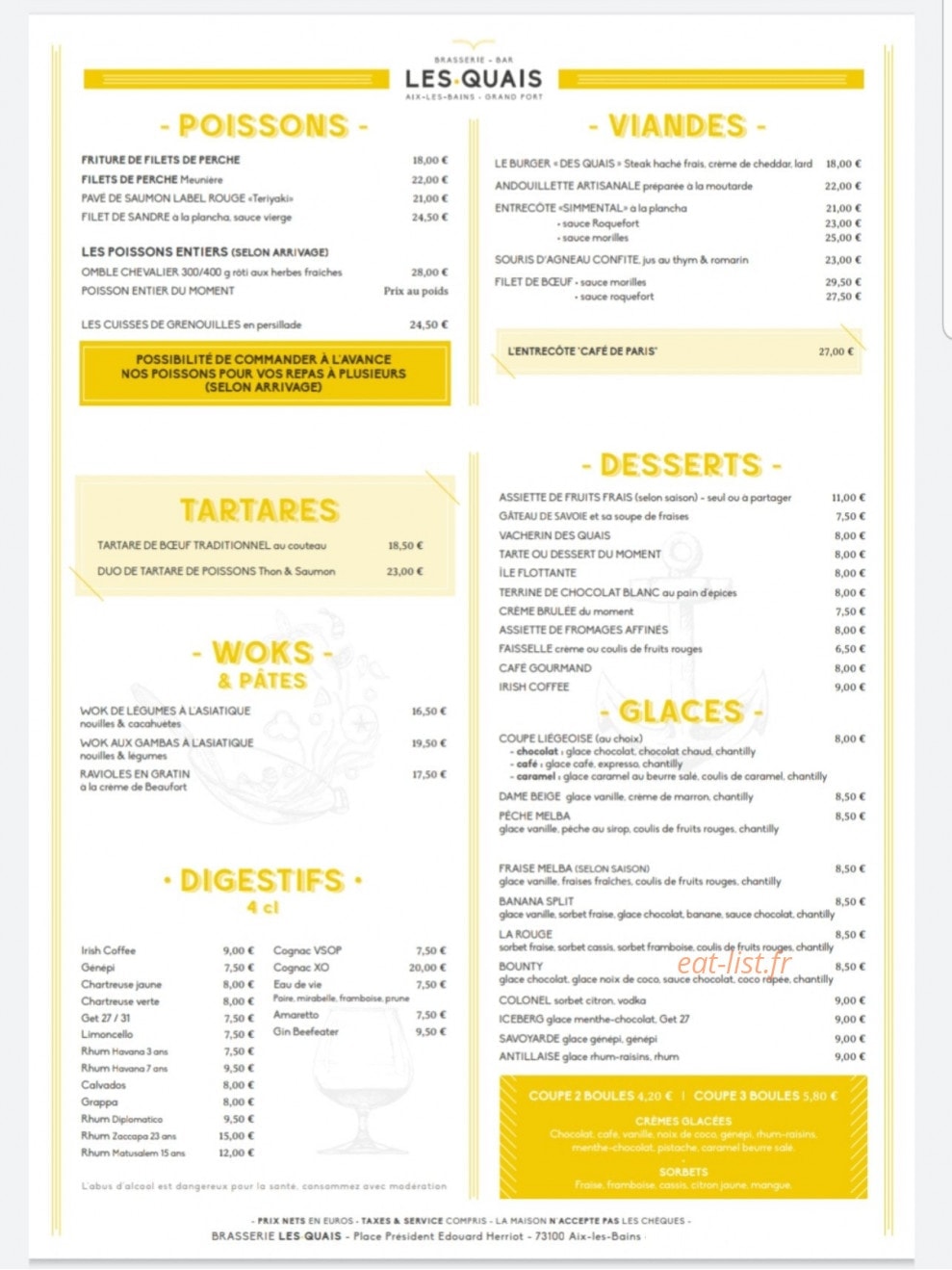 Les Quais — carte page 2