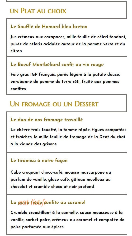 Mélodie Gourmande — carte page 7