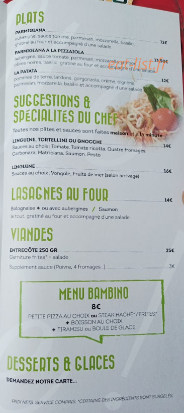 Molto Bene — carte page 1