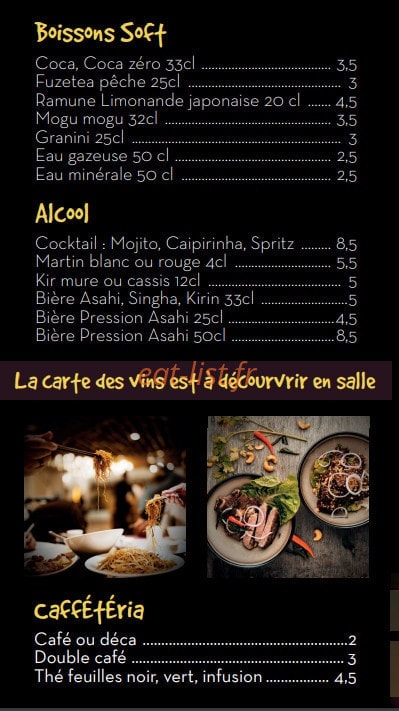O'Kanjou — carte page 5