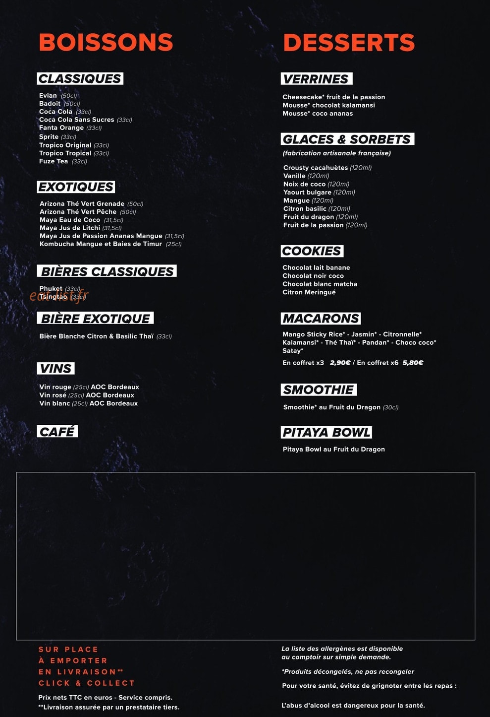Pitaya — carte page 4