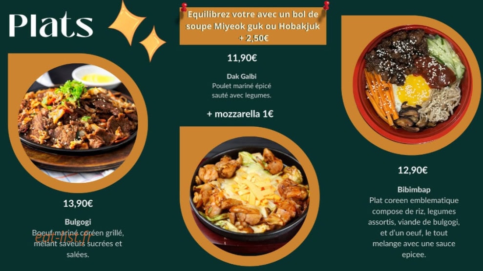 Rice to meet you — carte page 2