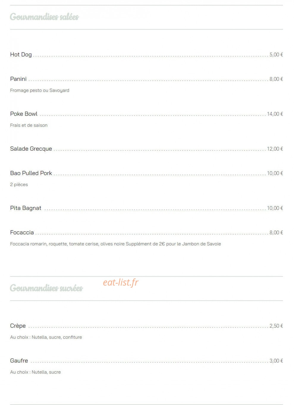Idylle — carte page 5