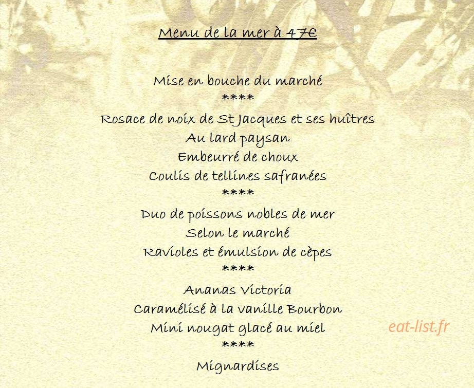 Les oliviers — carte page 4