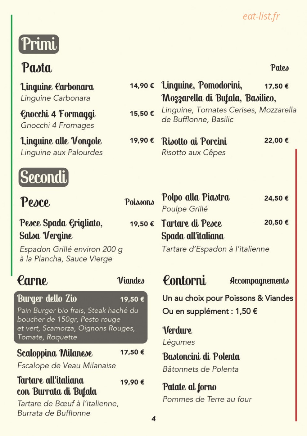 Nonna Angela — carte page 5