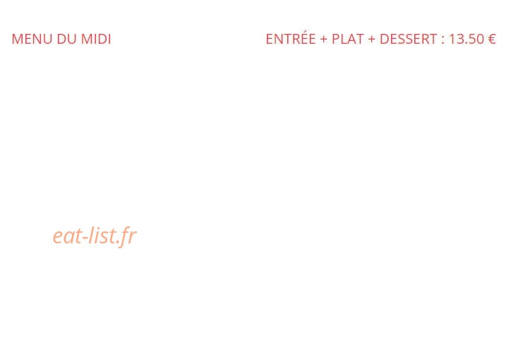 L'Oasis — carte page 1