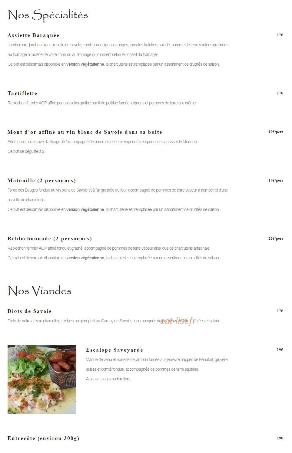 Le Coulant Baraqué — carte page 3