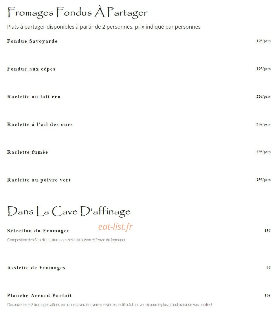 Le Coulant Baraqué — carte page 4