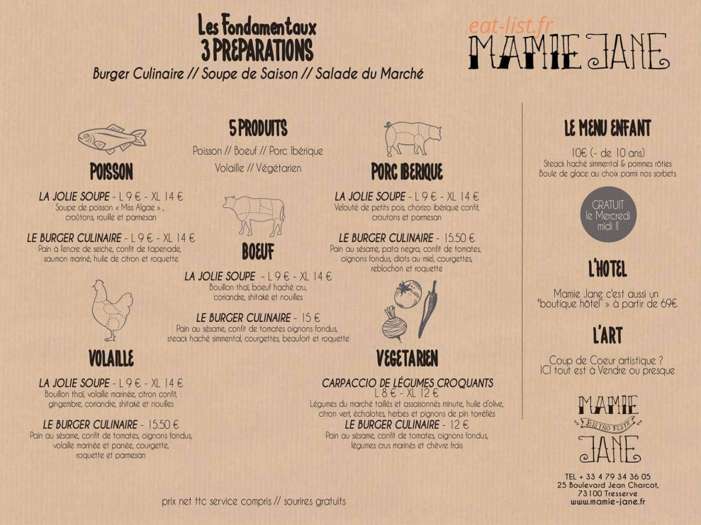 Mamie jane — carte page 3