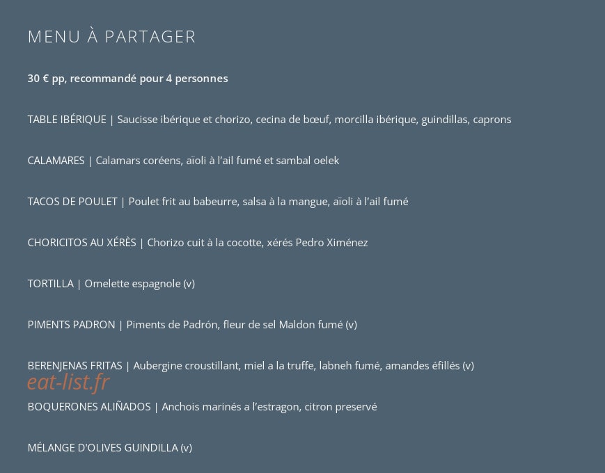 Copiña — carte page 4