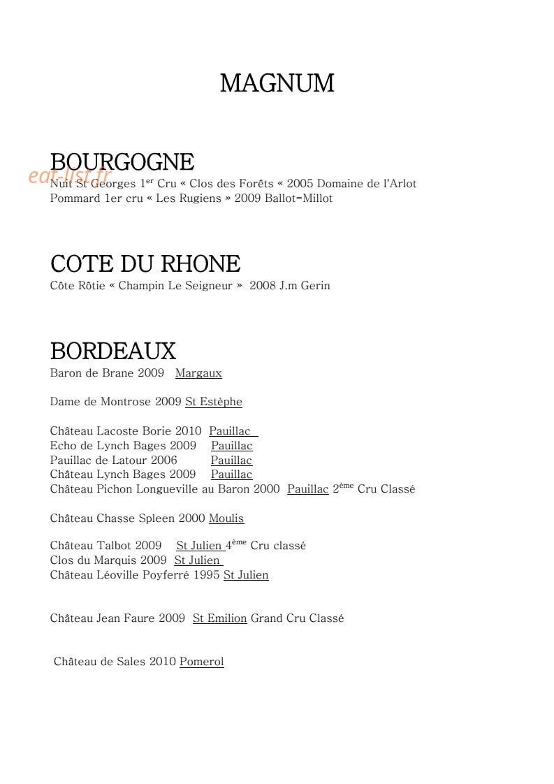 Génépi — carte page 11