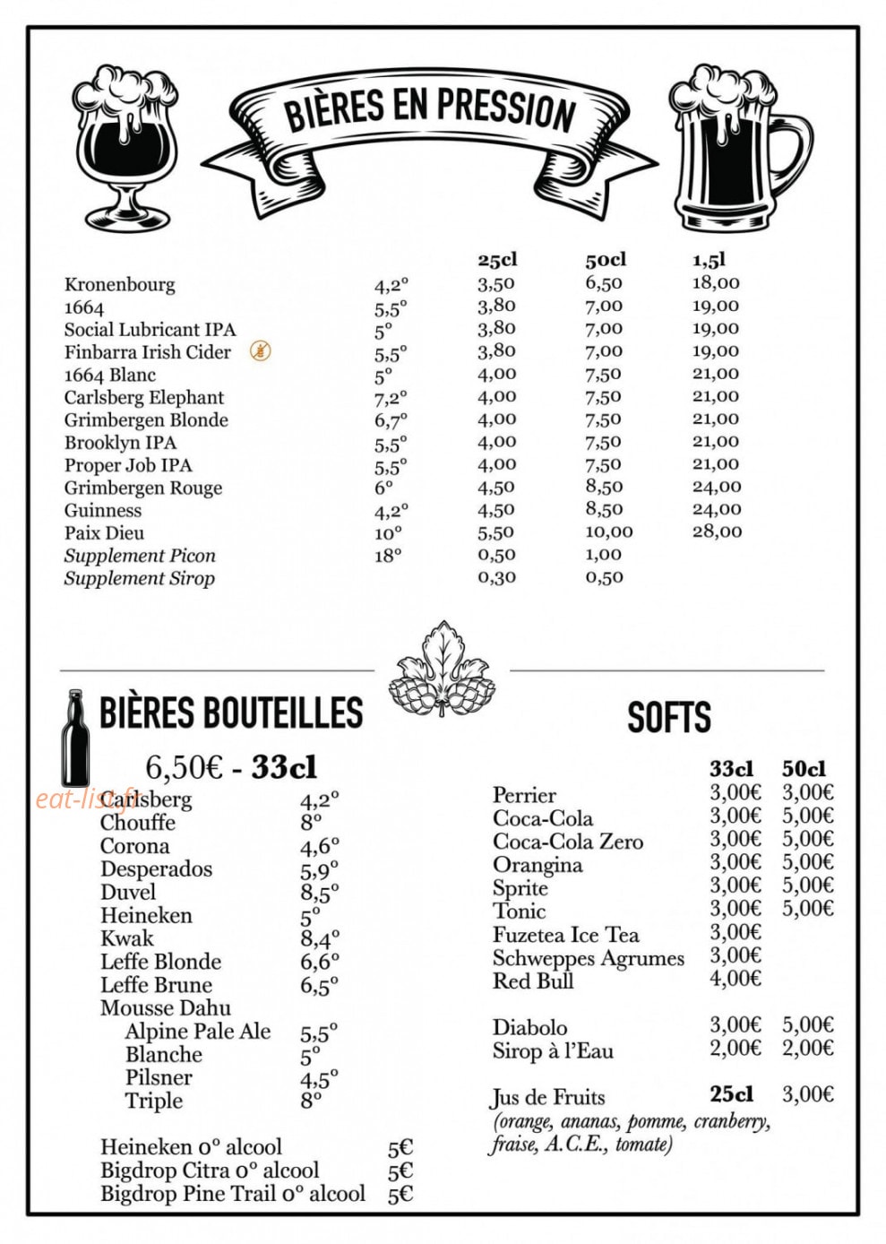 L'Elephant — carte page 6