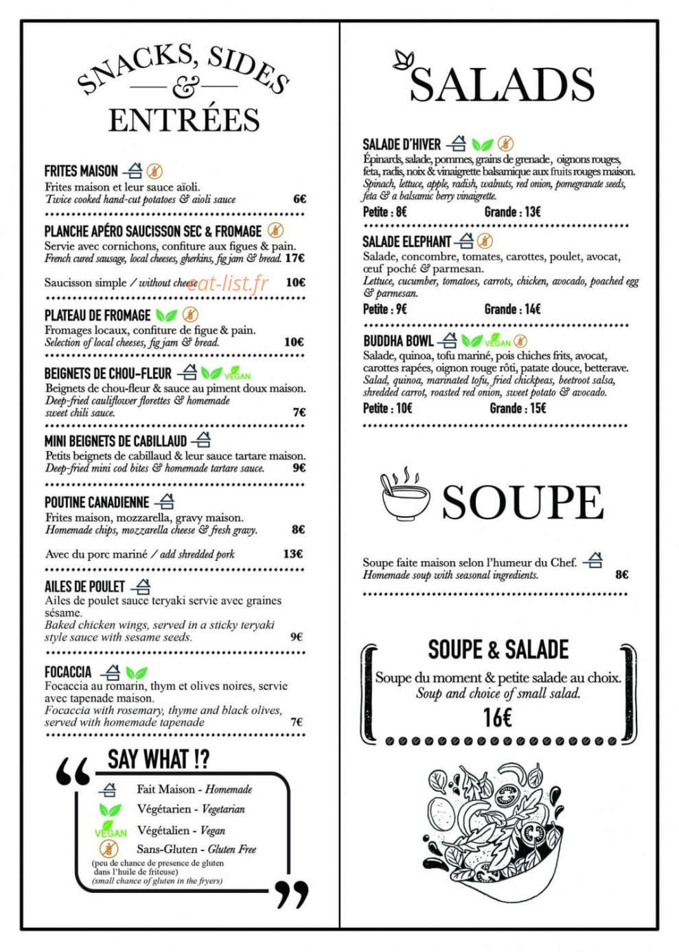 L'Elephant — carte page 2