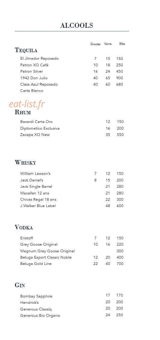 La Cantine — carte page 11