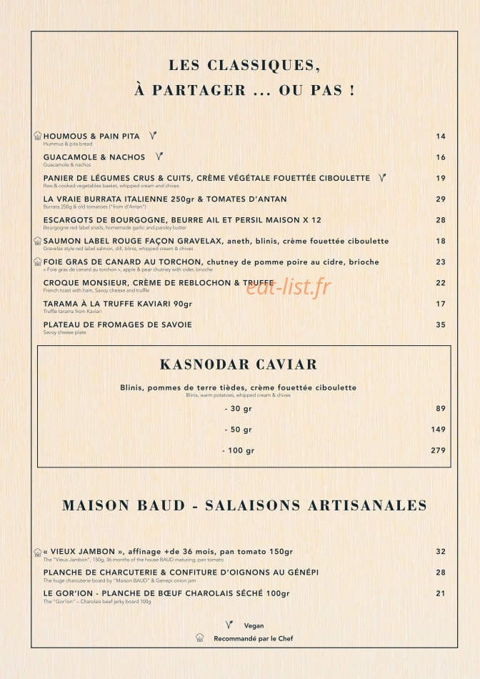 La Cantine — carte page 6