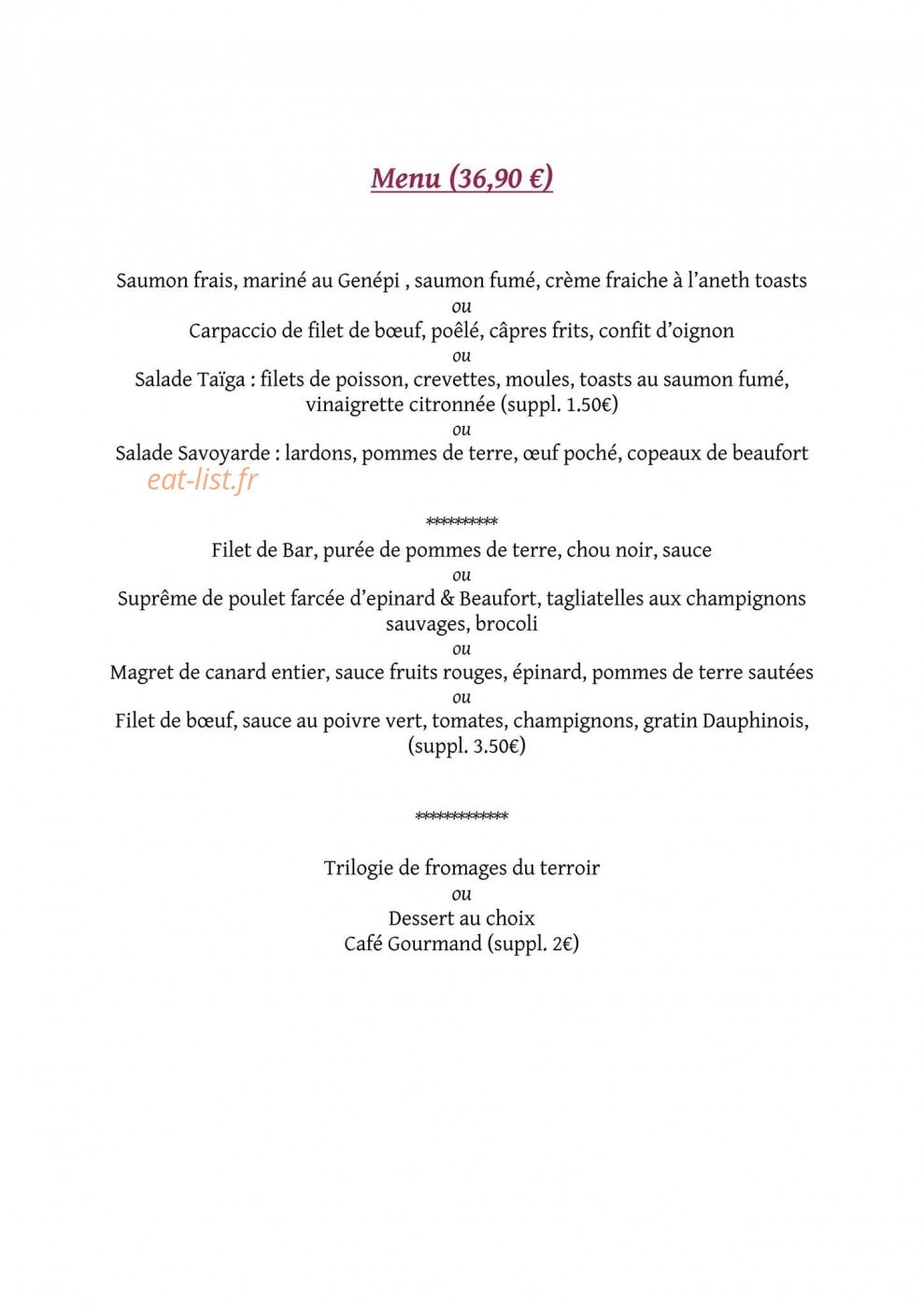 La Taiga — carte page 5