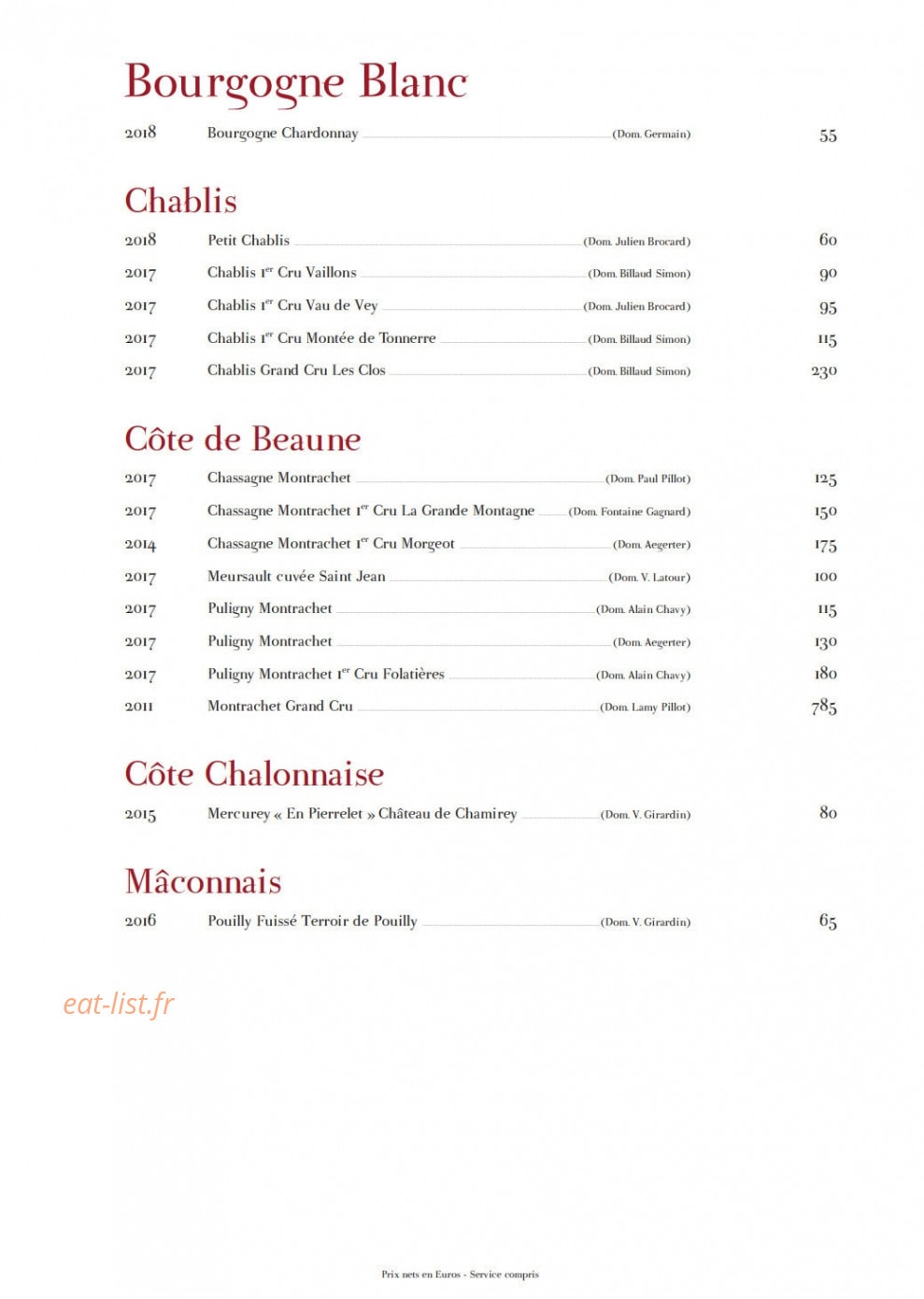 Le Bal — carte page 13