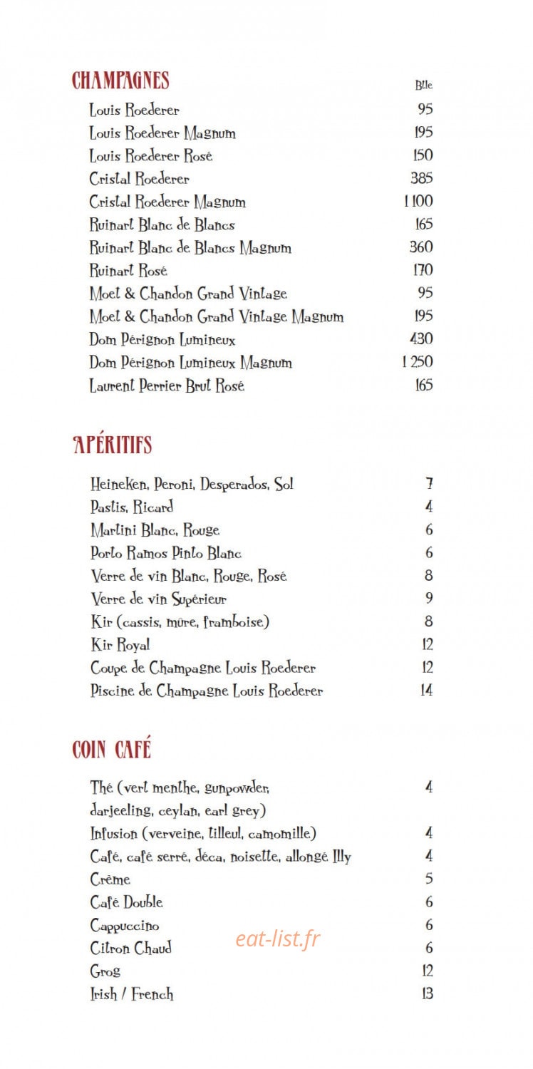 Le Bal — carte page 20