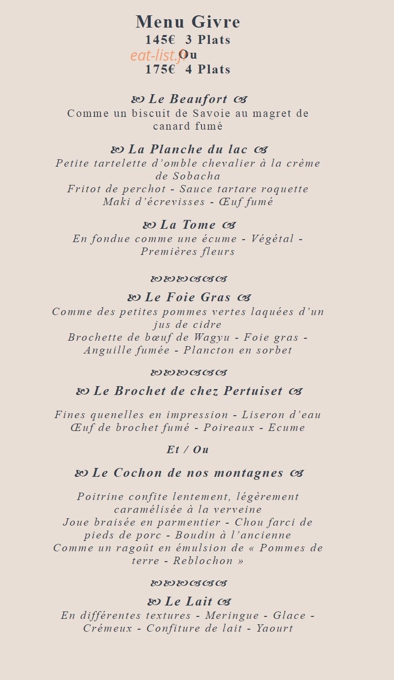 Le Chabichou — carte page 6