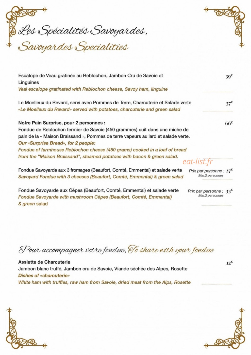 Le Grenier — carte page 3