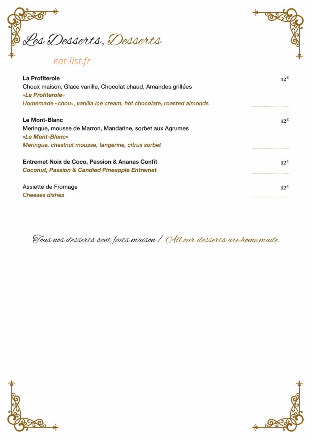 Le Grenier — carte page 4