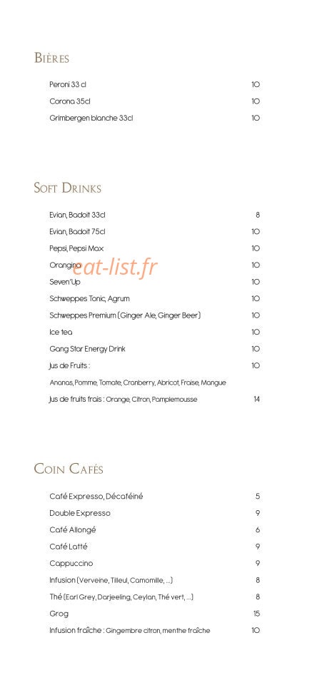 Le San Marco — carte page 12
