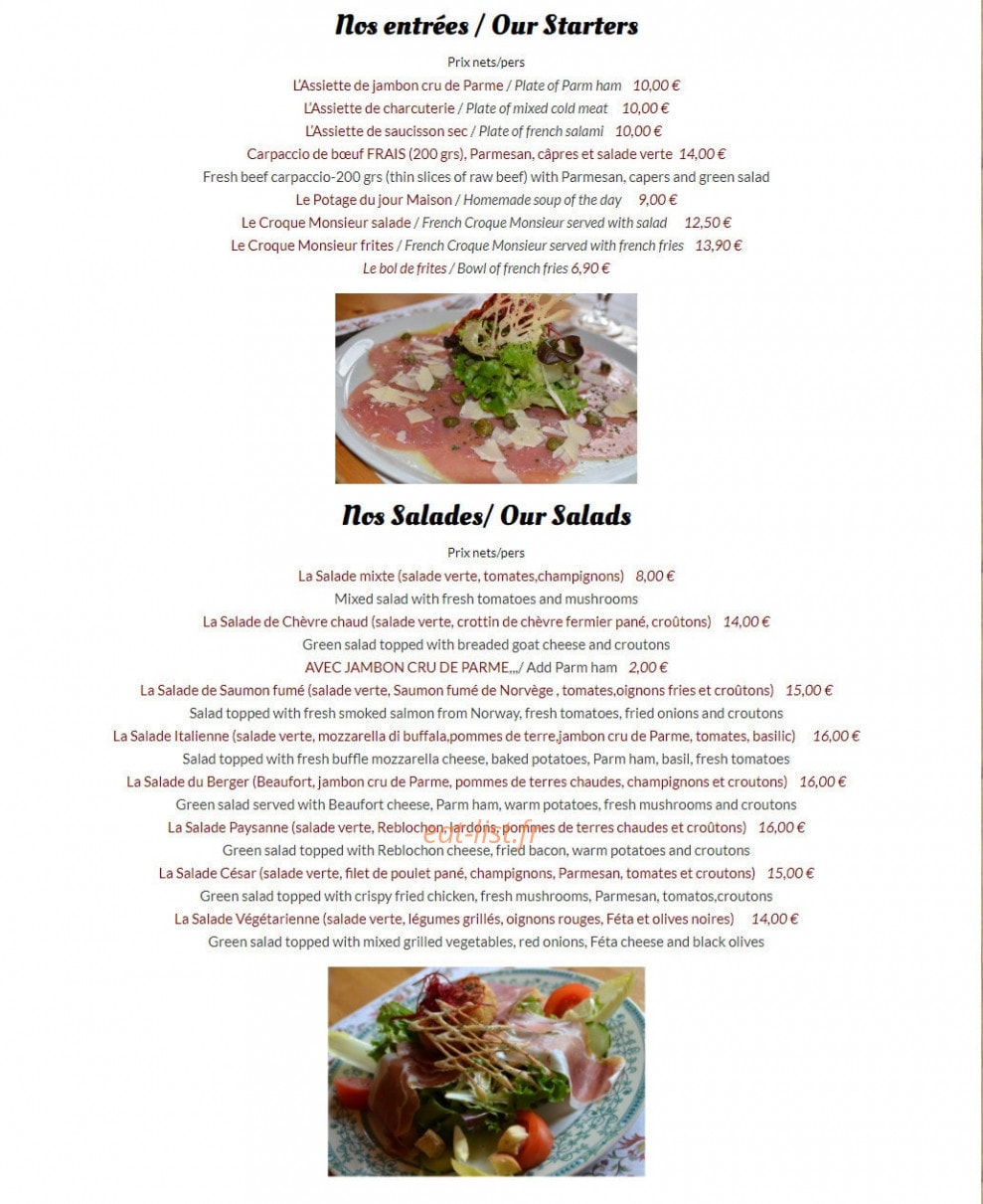 Les Marmottons — carte page 1