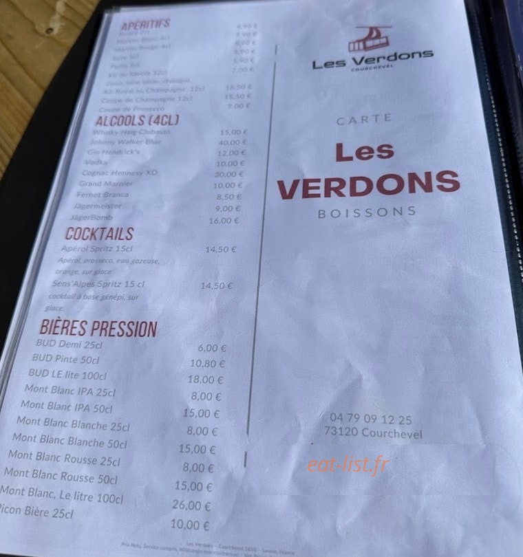 Les Verdons — carte page 5