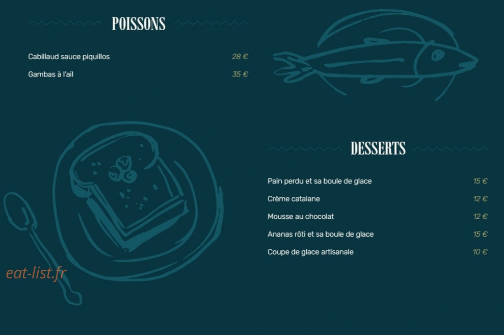 O'bodega — carte page 3