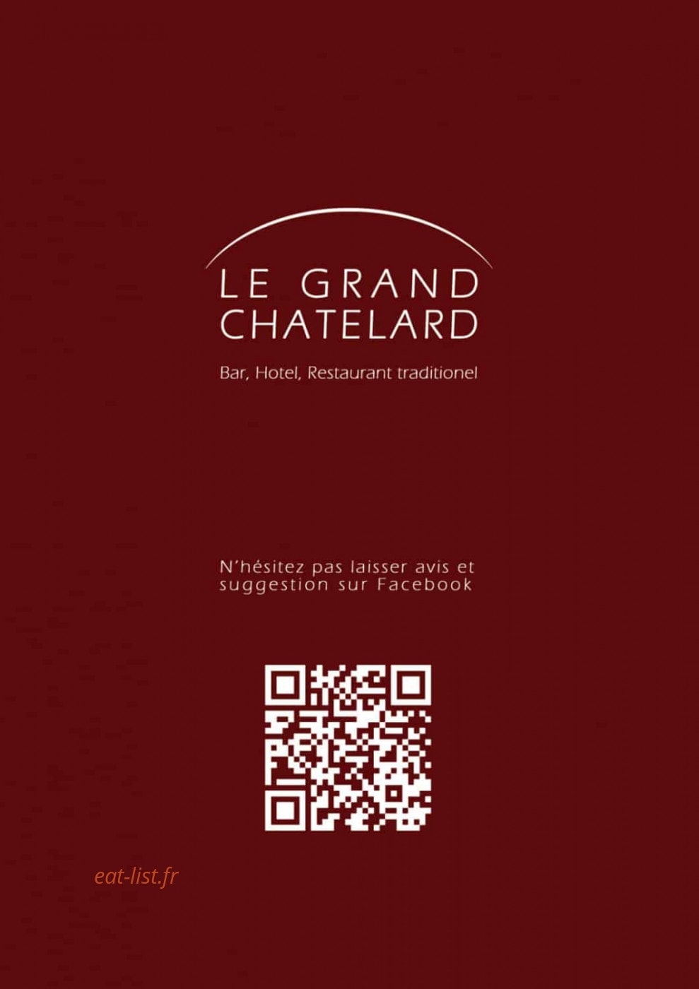Le Grand Chatelard — carte page 5