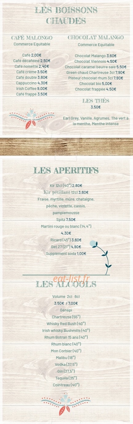 La Bergerie du Soleil — carte page 7