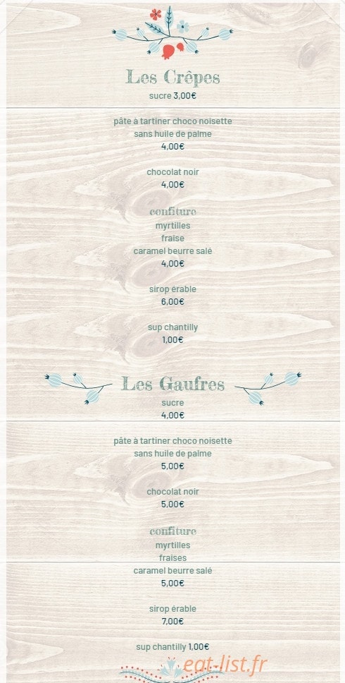 La Bergerie du Soleil — carte page 5
