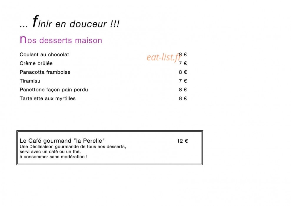 La Perelle — carte page 6