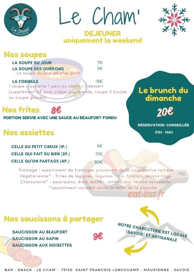 Le Cham' — carte page 6