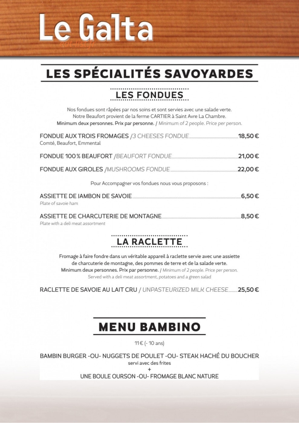 Le Galta — carte page 6