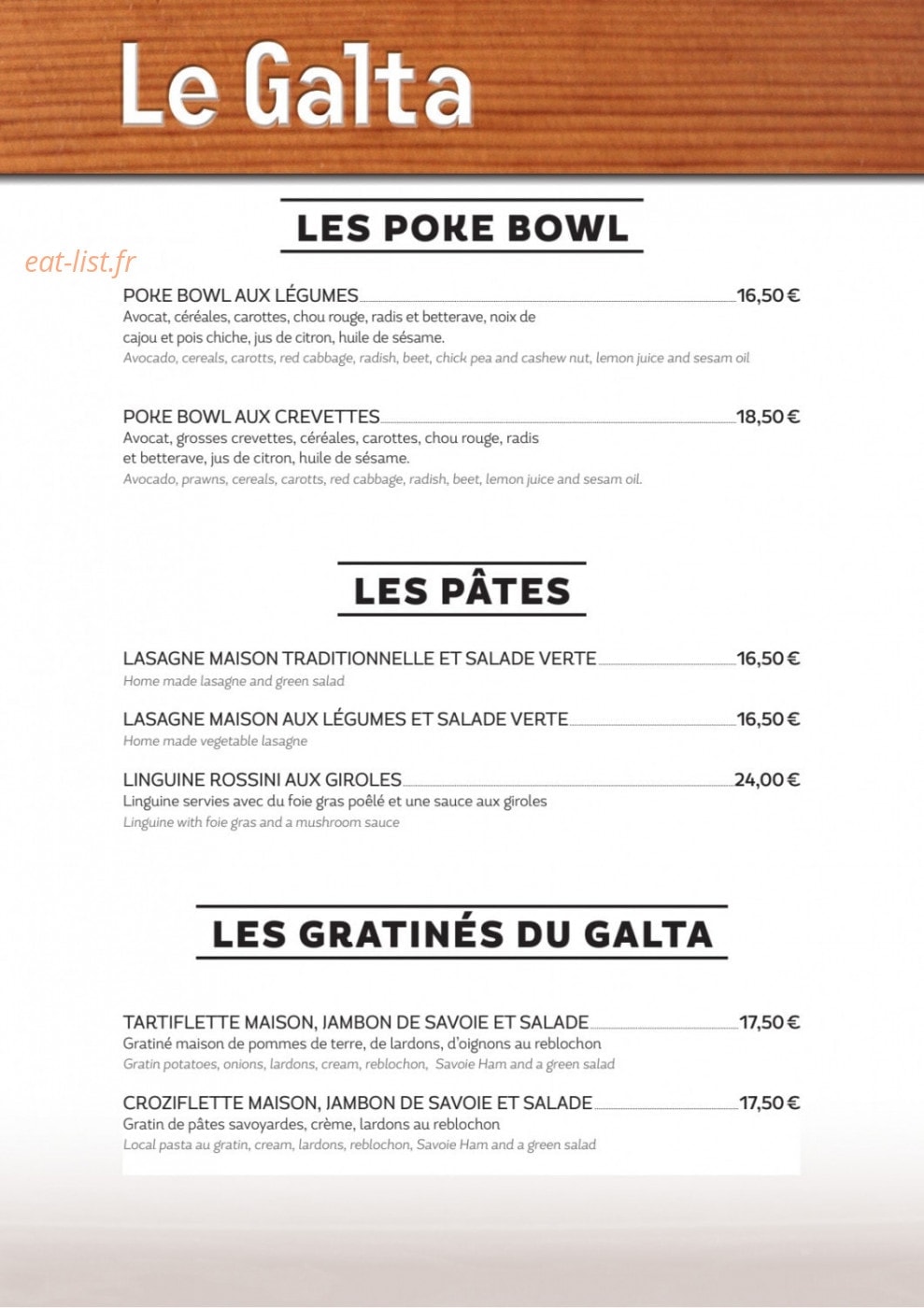 Le Galta — carte page 3