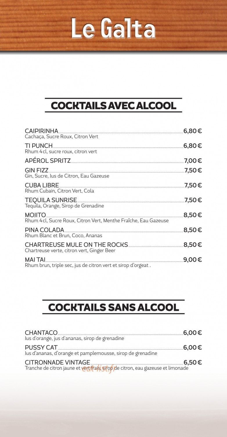 Le Galta — carte page 10