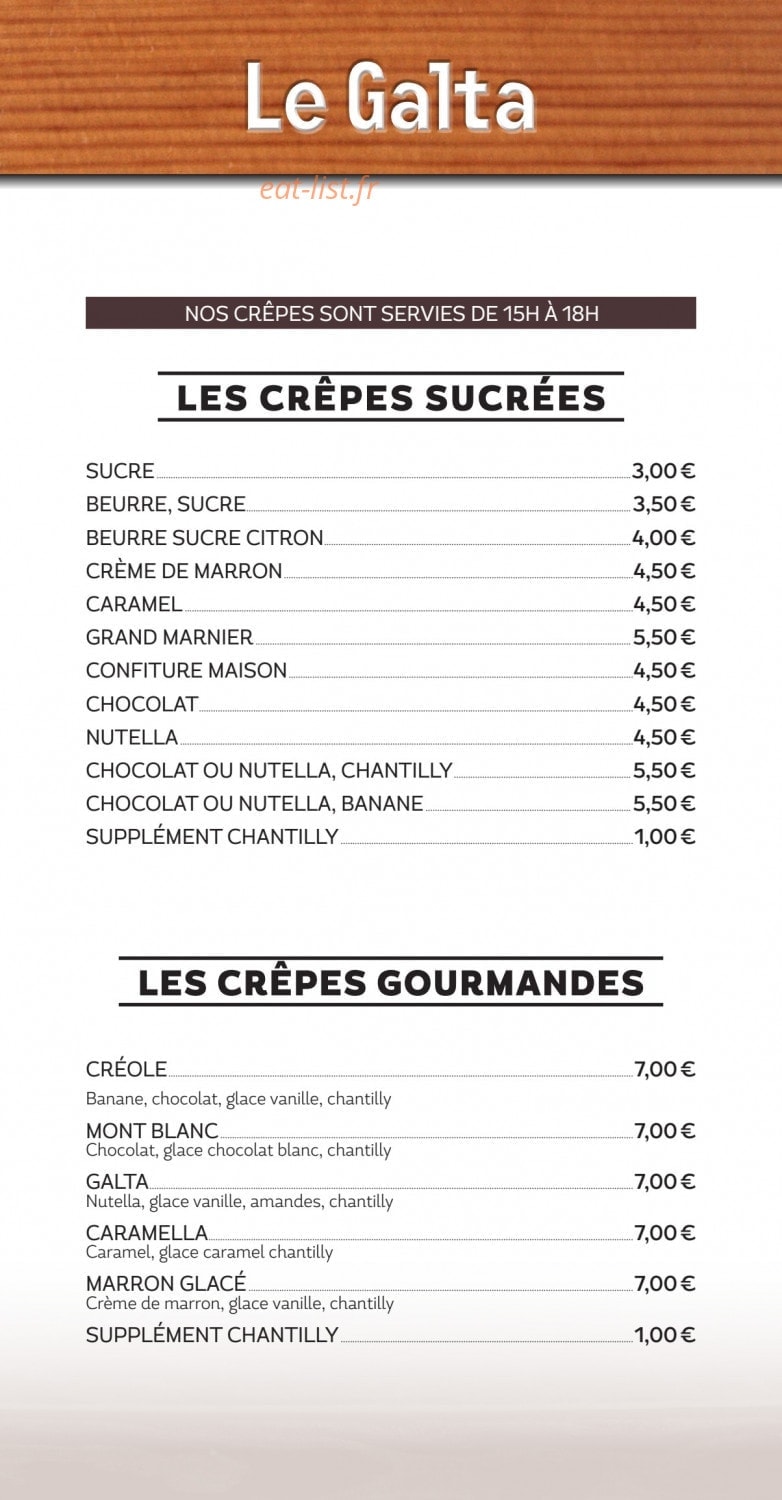 Le Galta — carte page 14