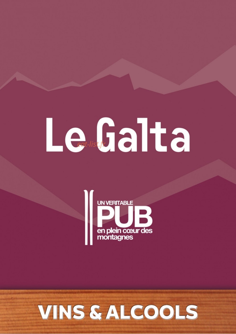 Le Galta — carte page 15