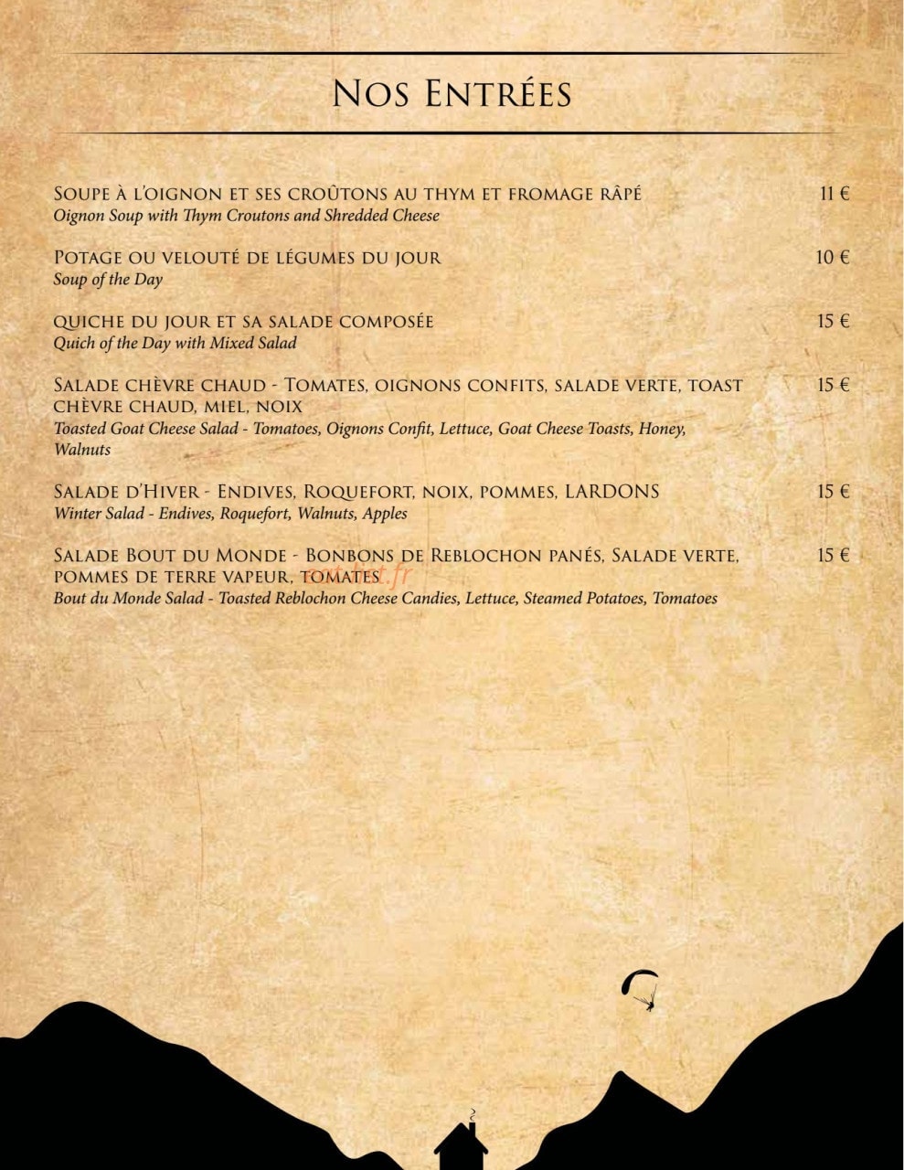 Au Bout Du Monde — carte page 2