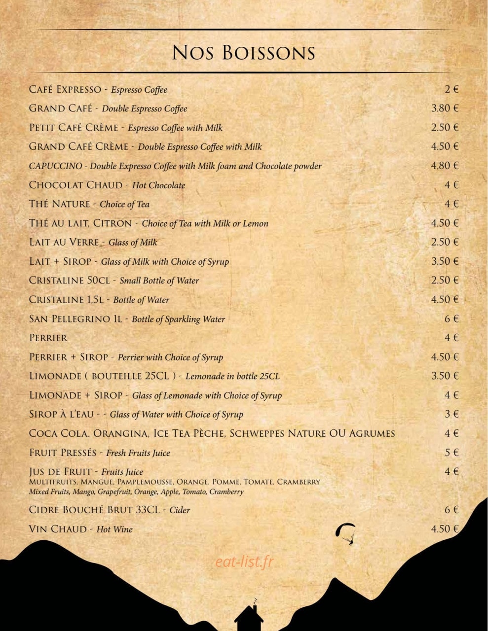 Au Bout Du Monde — carte page 8