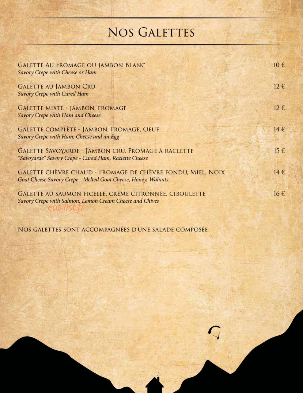 Au Bout Du Monde — carte page 6