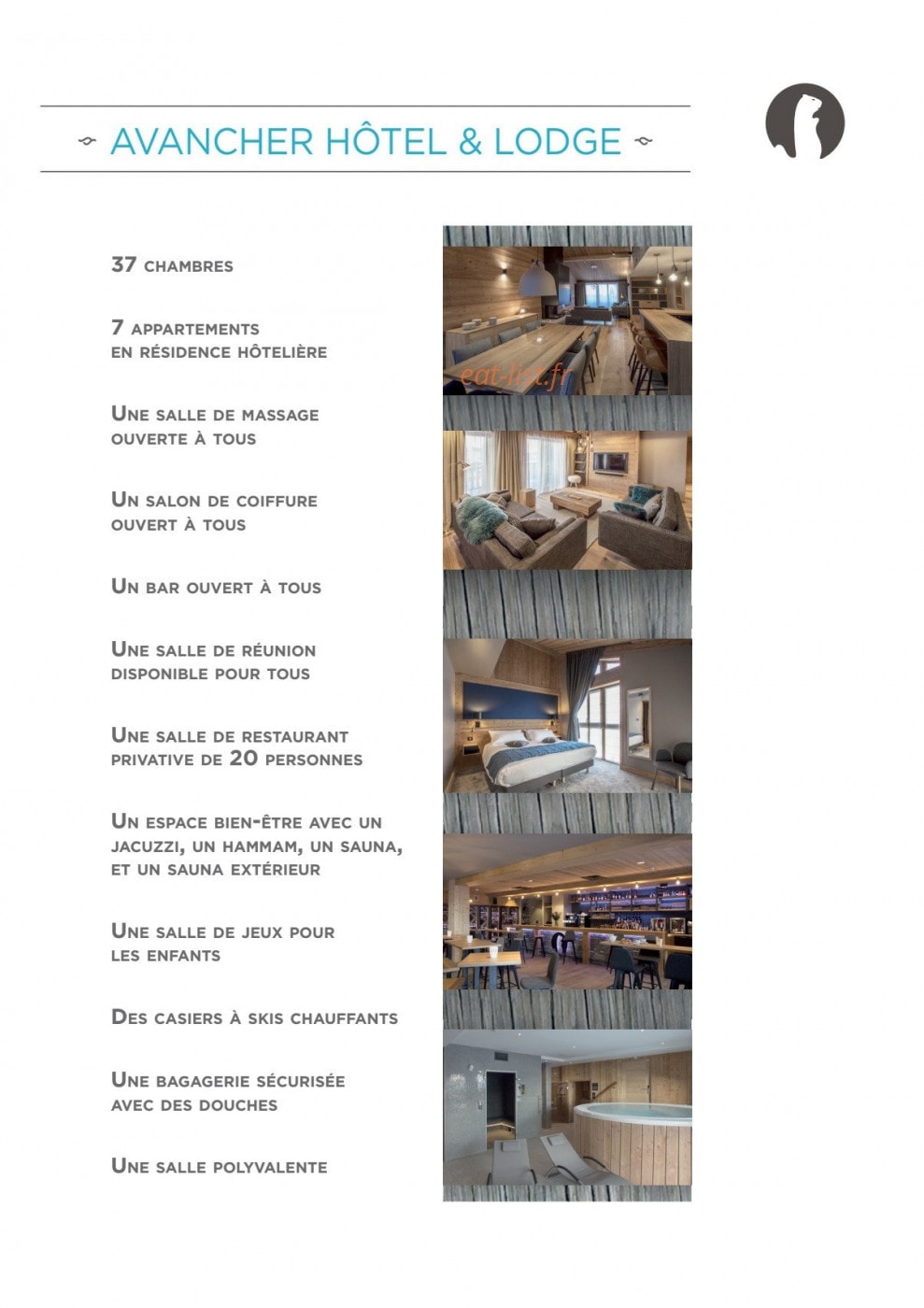 Avancher — carte page 11
